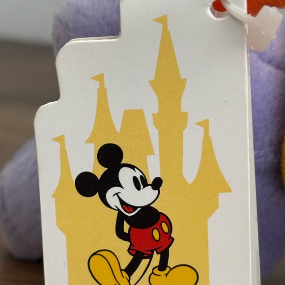 NWT VINTAGE Walt Disney World FIGMENT Bean Bag Plush EPCOT Purple Dragon Toy - Picture 10 of 12